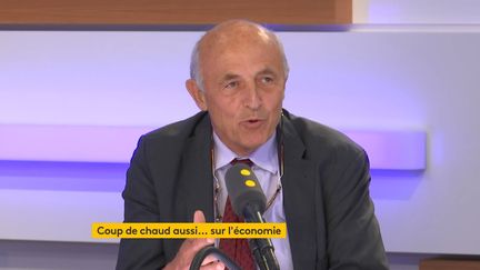 Jean-Hervé Lorenzi, président du Cercle des économistes, sur franceinfo jeudi 27 juin 2019. (FRANCEINFO / RADIOFRANCE)