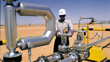 Gwawar, le plus grand gisement pétrolier au Monde en Arabie Saoudite. (?@(A / MAXPPP)