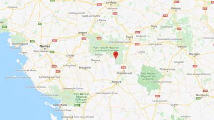 Richelieu, en Indre-et-Loire. (GOOGLES MAPS)