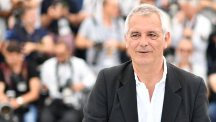 Le réalisateur français Laurent Cantet le 22 mai 2017 à Cannes. (ALBERTO PIZZOLI / AFP)