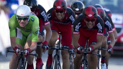 Cadel Evans en chef de file de la BMC