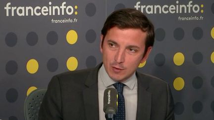 Aurélien Taché, invité sur franceinfo lundi 16 septembre. (FRANCEINFO / RADIOFRANCE)