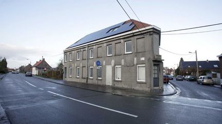 La maison que Gérard Depardieu a achetée à Néchin, en Belgique
 (BAZIZ CHIBANE/SIPA)