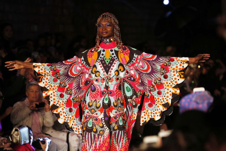 Manish Arora pap printemps-été 2016, à Paris..
 (Jerome Delay/AP/SIPA)