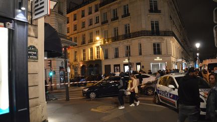 Une attaque au couteau a été perpétrée près de la place de l'Opéra à Paris, dans la soirée du 12 mai 2018. (ALPHACIT NEWIM / CROWDSPARK)