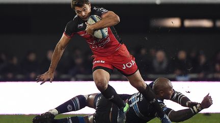 Vincent Clerc sous le maillot toulonnais (SYLVAIN THOMAS / AFP)