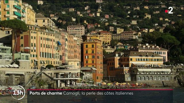 Italia : le charme de la ville portuaire de Camogli