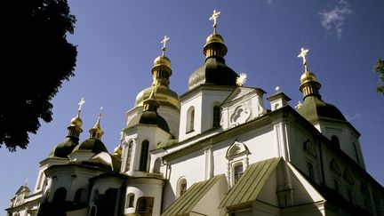 La cathédrale Sainte Sophie de Kiev (Ukraine), en mars 2008. (J-J. BARRELLE / PHOTONONSTOP / AFP)