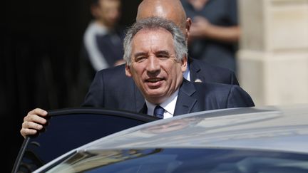 François Bayrou le 31 mai 2017, à l'Elysée. (PATRICK KOVARIK / AFP)