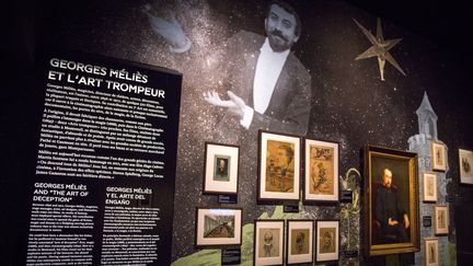 A La Cinémathèque française, l'exposition "La magie du Cinéma" célèbre Georges Méliès.&nbsp; (LA CINEMATHEQUE FRANCAISE)