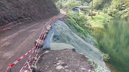 La route traversière fermée deux jours pour travaux au niveau du barrage Vaihiria 1. (Marama Nui)