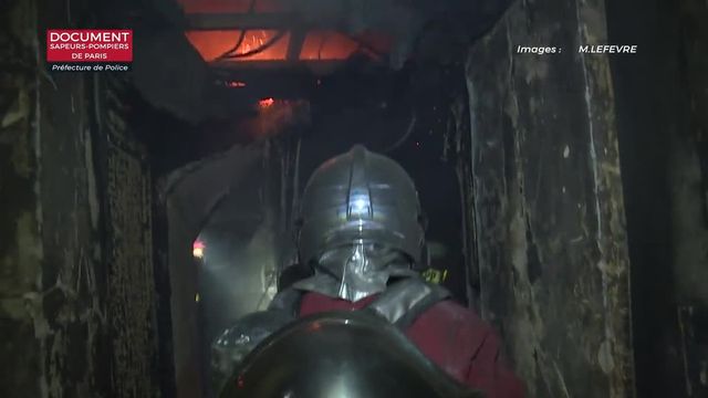 L'incendie mortel du 11e arrondissement de Paris filmé par les pompiers