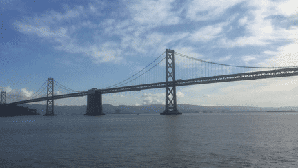 Le pont du Golden Gate dans la baie de San Francisco, le 25 février 2017. (JEAN-CRISTOPHE RAMPAL/RADIOFRANCE)