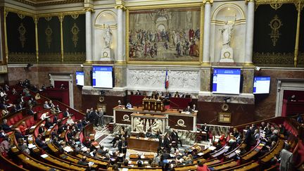 L'Assemblée nationale, le 10 janvier 2023. (JULIEN DE ROSA / AFP)