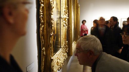 Exposition Rembrandt au Musée des Beaux-Arts de Dijon, en 2003
 (FRED DUFOUR / AFP)