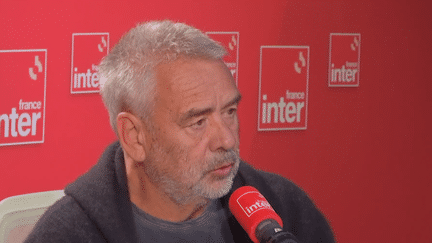 Le réalisateur Luc Besson, invité de France Inter, le 25 septembre 2023. (FRANCE INTER / RADIO FRANCE)