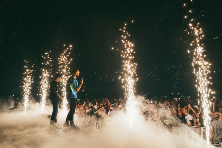 Bigflo et Oli en concert.&nbsp; (MARGAUX TISSERON / BLEU CITRON)