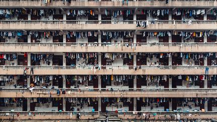 "Cette photo a été prise durant mon dernier voyage à Canton (Chine). Ce sont les dortoirs de l'université de Chine du Sud."
 (Wing Ka H. / National Geographic)