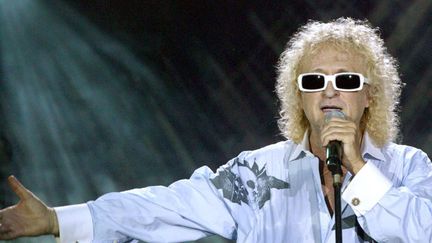 Michel Polnareff lors de son concert au pied de la tour Eiffel, le 14 juillet 2015
 (Haley / Sipa)