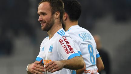 Valère Germain compte sur le soutien du public marseillais (ANNE-CHRISTINE POUJOULAT / AFP)