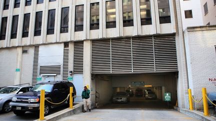 Le parking &agrave; t du Capitole dans lequel Amine El Khalifi, un Marocain de 29 ans, a &eacute;t&eacute; arr&ecirc;t&eacute; alors qu'il s'appr&ecirc;tait &agrave; se faire exploser, le 17 f&eacute;vrier 2012. (ALEX WONG / GETTY IMAGES NORTH AMERICA)