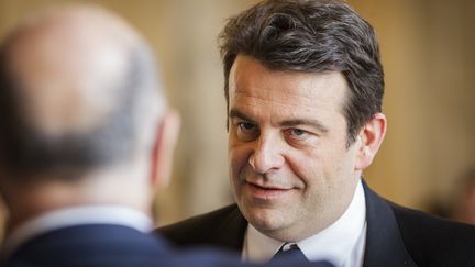 Le d&eacute;put&eacute; UMP Thierry Sol&egrave;re, le 8 avril 2015 &agrave; l'Assembl&eacute;e nationale, &agrave; Paris. (AURÉLIEN MORISSARD / CITIZENSIDE.COM / AFP)