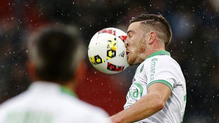 Le&nbsp;joueur de Saint-Etienne&nbsp;Jordan Veretout, le 23 octobre 2016 à Caen (Calvados). (CHARLY TRIBALLEAU / AFP)