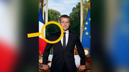 On a décrypté la photo officielle de Macron