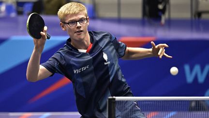 Felix Lebrun en demi-finales des Jeux Européens à Cracovie, le 27 juin 2023. (HERVIO JEAN-MARIE / AFP)