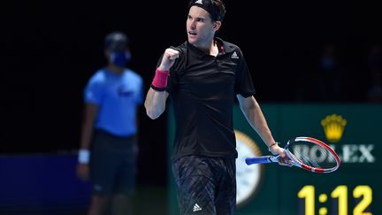 L'Autrichien Dominic Thiem rageur (GLYN KIRK / AFP)