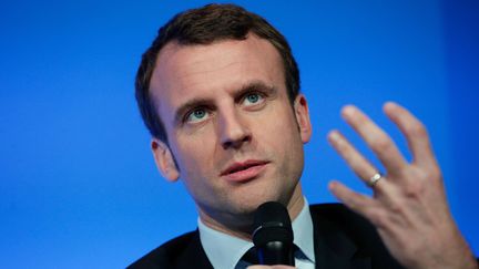 Le ministre de l'Economie, Emmanuel Macron, le 14 mars 2016 &agrave; Paris. (THIBAULT CAMUS / AP / SIPA)