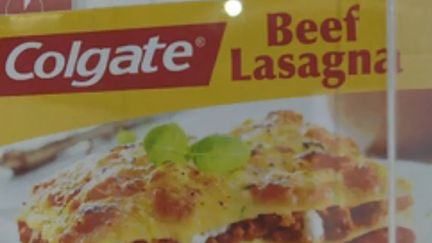 Les lasagnes de Colgate, un échec commercial. (FRANCEINFO)