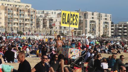 La foule des grands jours le 18 août 2019 au 2e meeting aérien "Plein Vol" de Pornichet (PHOTO PQR / PRESSE OCEAN / MAXPPP)