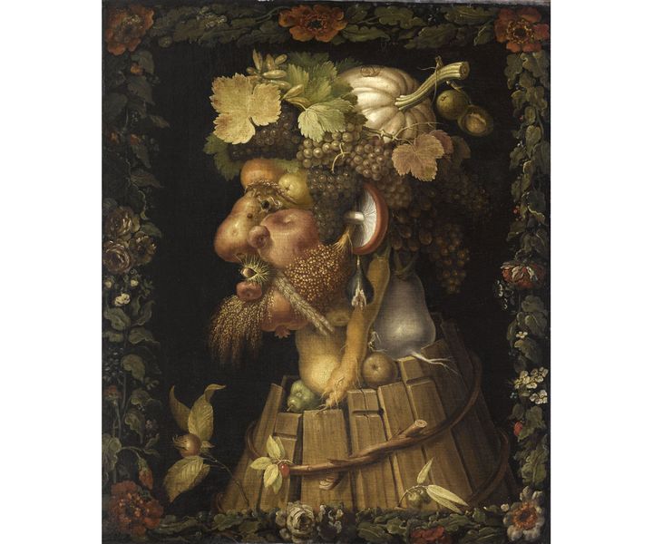 Giuseppe ARCIMBOLDO, "L'Automne", 1573,&nbsp;Paris, musée du Louvre (Photo © RMN-Grand Palais (musée du Louvre) / Franck Raux)