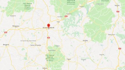 Brive-la-Gaillarde, en Corrèze. (GOOGLE MAPS)