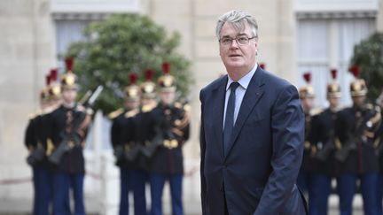 Jean-Paul Delevoye à l'Elysée le 14 mai 2017. (STEPHANE DE SAKUTIN / AFP)