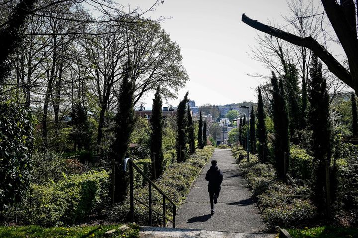 Les jardins de la Cité de la Butte Rouge
 (Philippe LOPEZ / AFP)