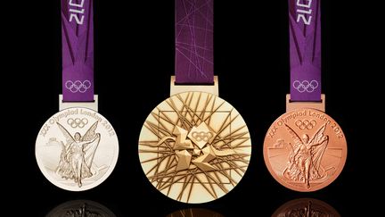 Les m&eacute;dailles des JO de Londres 2012. (LOCOG / AFP)