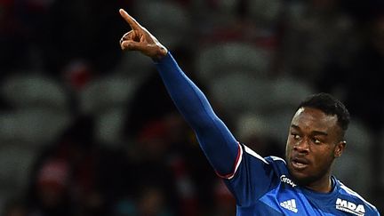 L'attaquant lyonnais Maxwel Cornet  (FRANCOIS LO PRESTI / AFP)