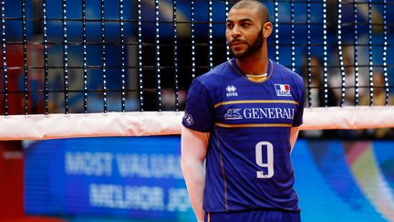 Earvin Ngapeth, tout récent meilleur joueur de la Ligue Mondiale (GUSTAVO SEREBRENICK / BRAZIL PHOTO PRESS)