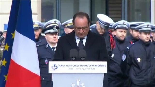 Vœux de François Hollande aux forces de sécurité