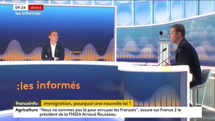 Tous les matins, les informés débattent de l'actualité autour de Jérôme Chapuis et Renaud Dély. ((RADIO FRANCE/FRANCEINFO))