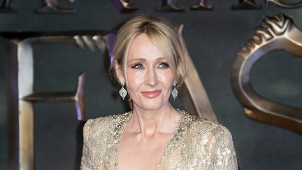 L'auteure britannique JK Rowling à Londres le 15 novembre 2016. (HAYOUNG JEON / EPA)