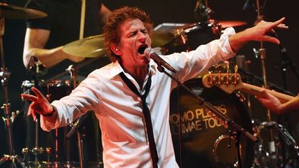 Hubert-Felix Thiéfaine le 12 juillet 2012 aux Francofolies de La Rochelle
 (AFP / Xavier Leoty)