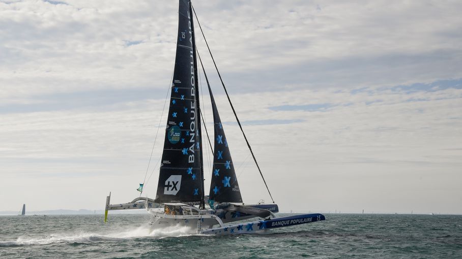 Route du Rhum un public nombreux pour voir le départ de la course