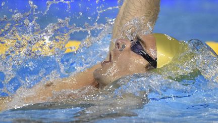 Camille Lacourt, double champion du monde en titre du 50m dos (STEPHANE KEMPINAIRE / STEPHANE KEMPINAIRE)