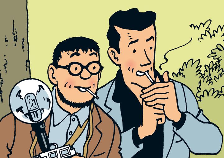 Walter Rizotto et Jean-Loup de la Batellerie dans les albums de Tintin
 (Tintin.com)