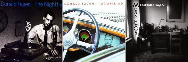 Les trois albums de la Nightfly trilogy de Donald Fagen
 (DR)