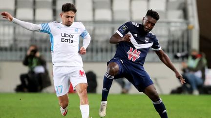 L'Olympique de Marseille s'est imposé à Bordeaux grâce à un but de Cengiz Under. (ROMAIN PERROCHEAU / AFP)