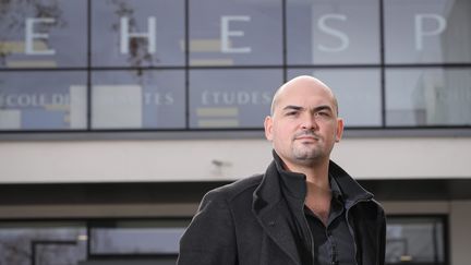 Pascal Crepey, épidémiologiste et enseignant-chercheur à l'Ecole des Hautes Etudes en Santé Publique de Rennes (EHESP), le 16 novembre 2020. (VINCENT MICHEL / LE MENSUEL DE RENNES / MAXPPP)